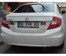 Honda Civic 2012 Egzoz Ucu Takmatik