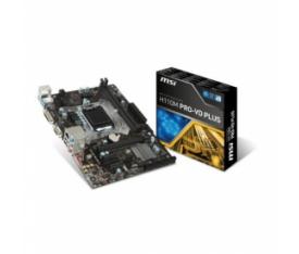 MSI 1151p H110 DDR4 H110M PRO-VD Plus O/B Vga GLan DVI 4x Sata3 3x (PCIe 3.0) mATX